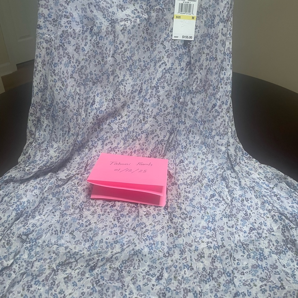 Michael Kors Lavender Mist Floral Fabric Skirts